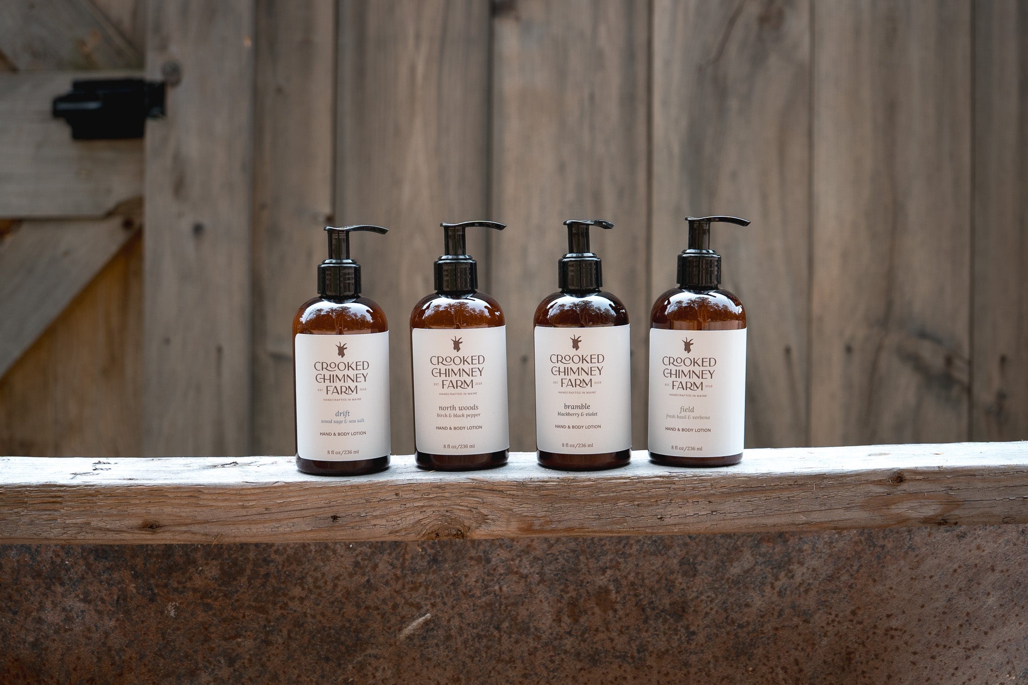 Crooked Chimney Farm Lotion Collection