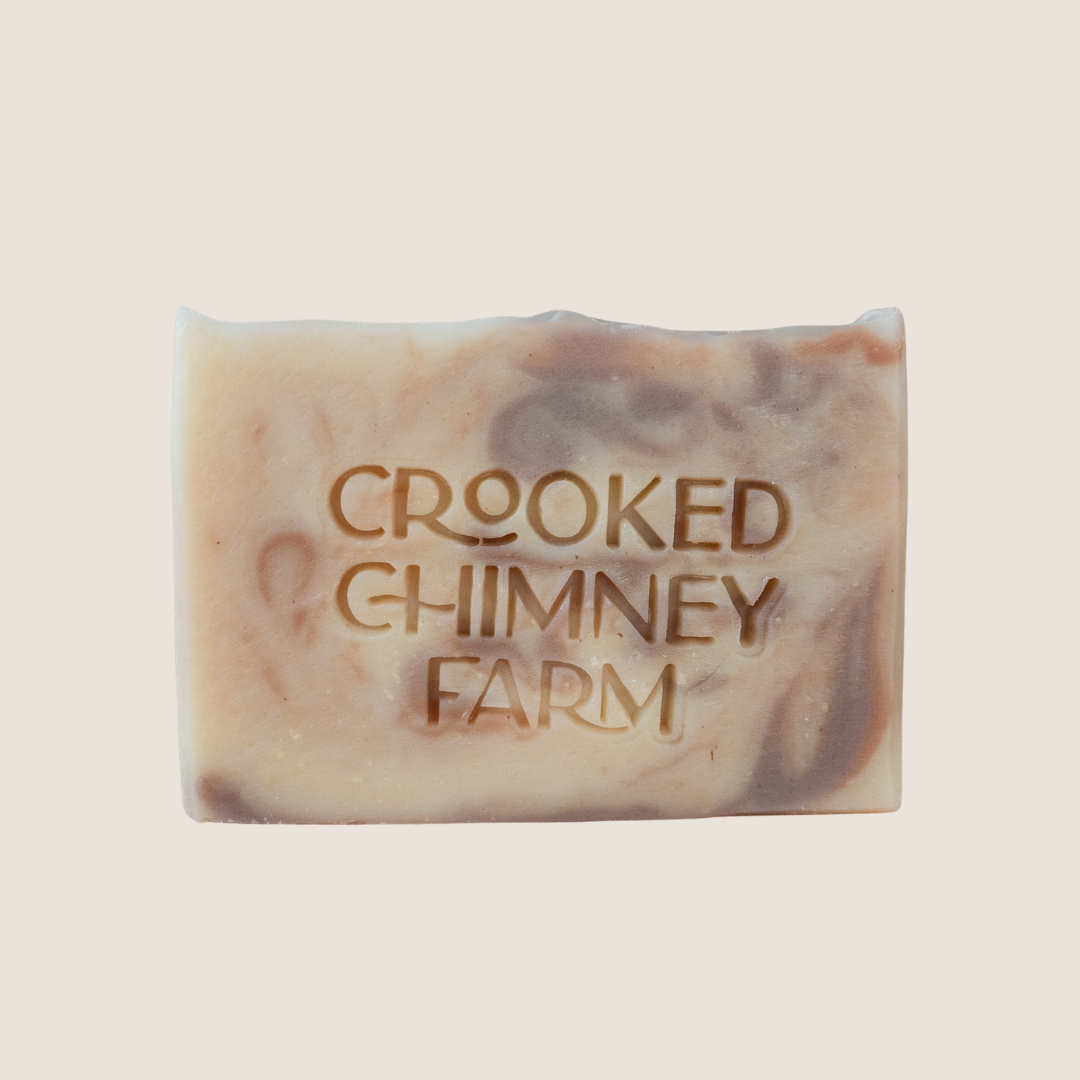 Bar of soap with &