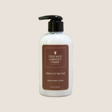 Load image into Gallery viewer, Tobacco &amp; Bay Leaf Hand &amp; Body Lotion
