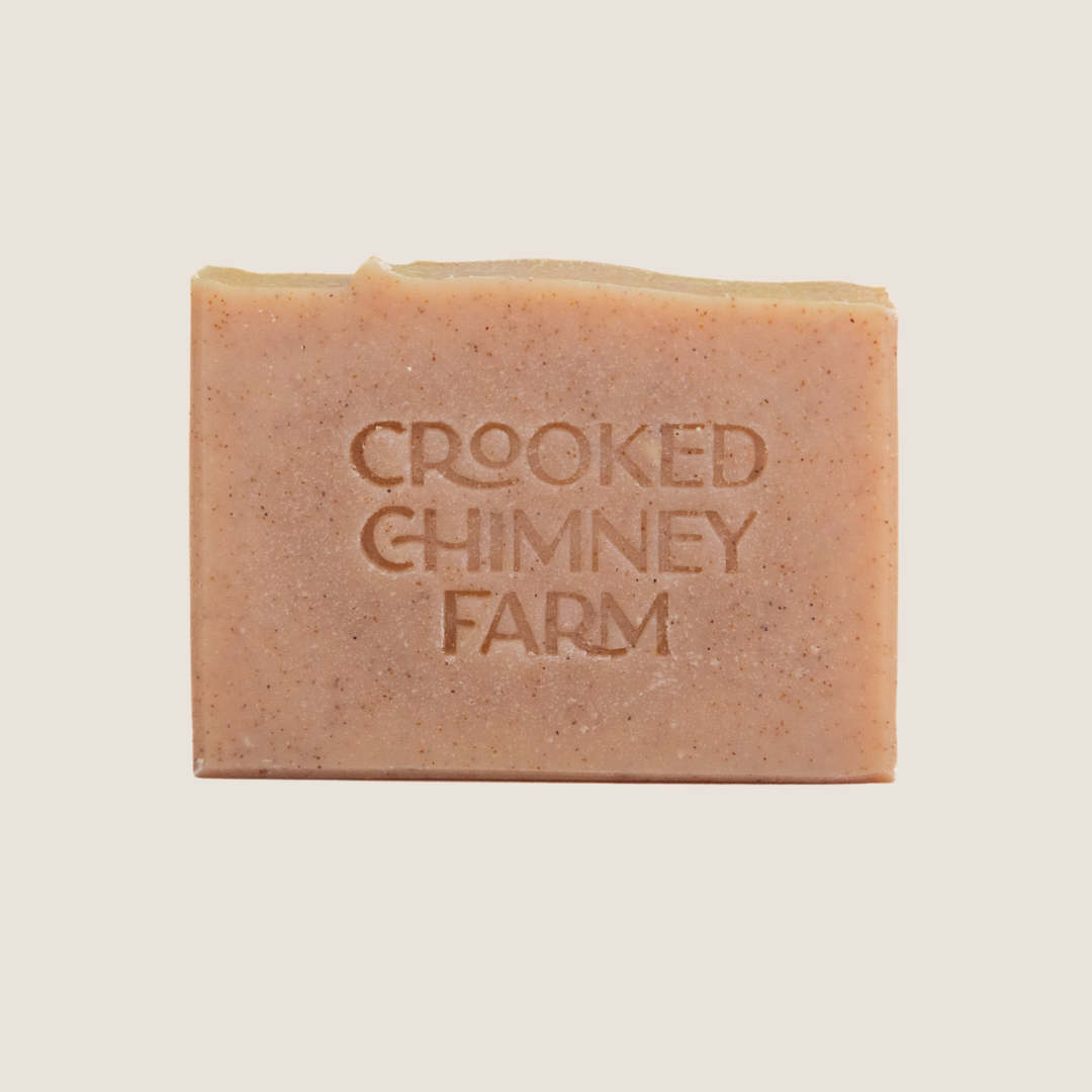 North Woods (Birch & Black Pepper) Exfoliating Goat Milk Soap