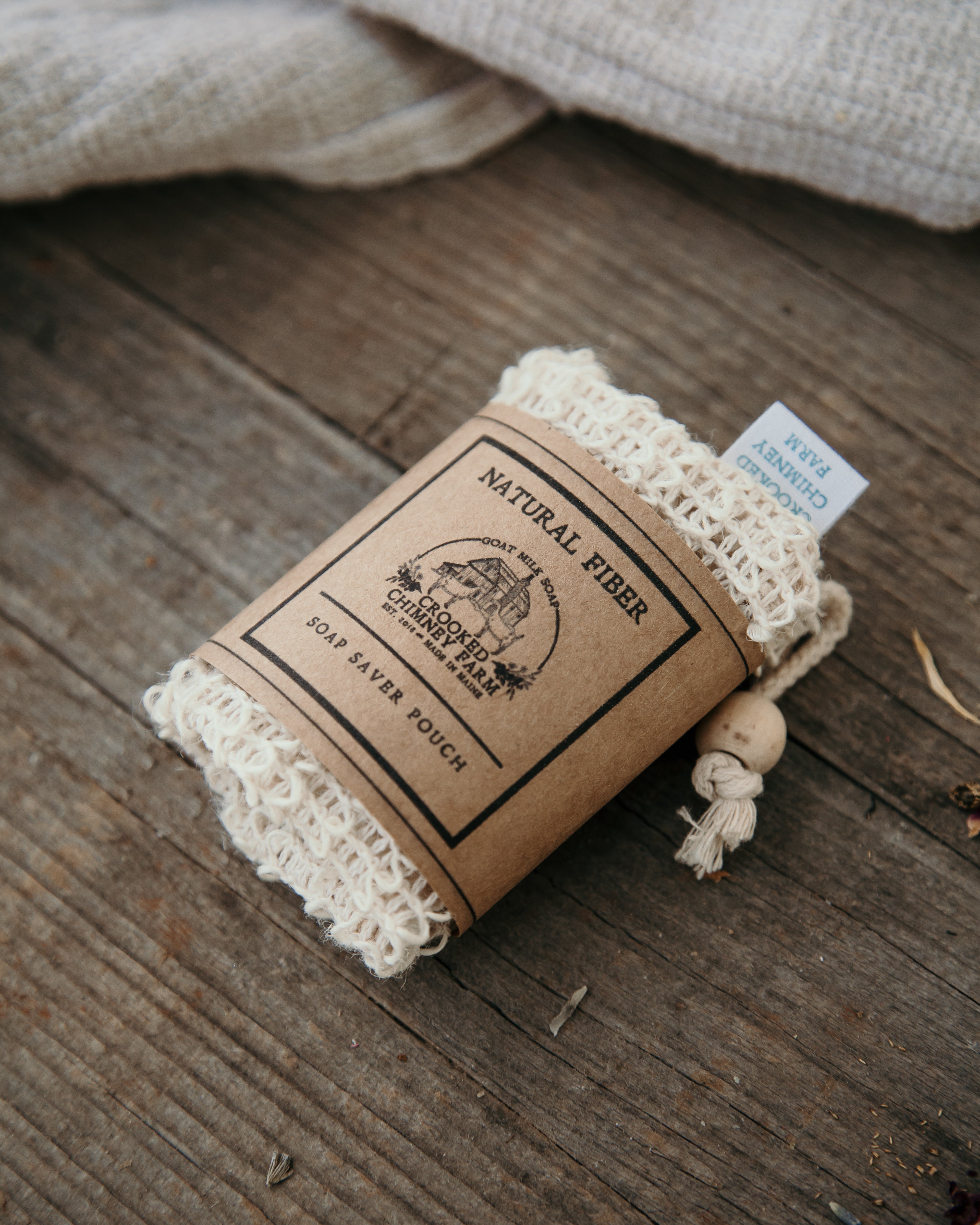 Organic Cotton Soap Bag — Craft Farm