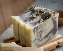 Load image into Gallery viewer, Crooked Chimney Farm&#39;s Herb Garden Goat Milk soap
